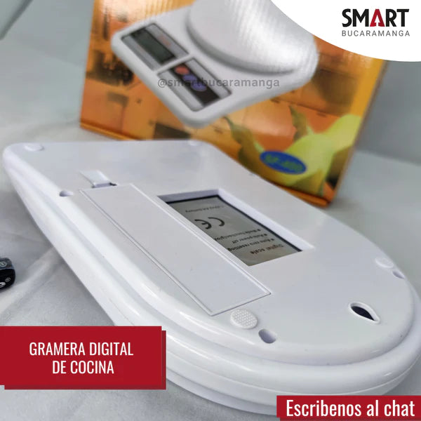 Balanza Gramera Digital de Cocina